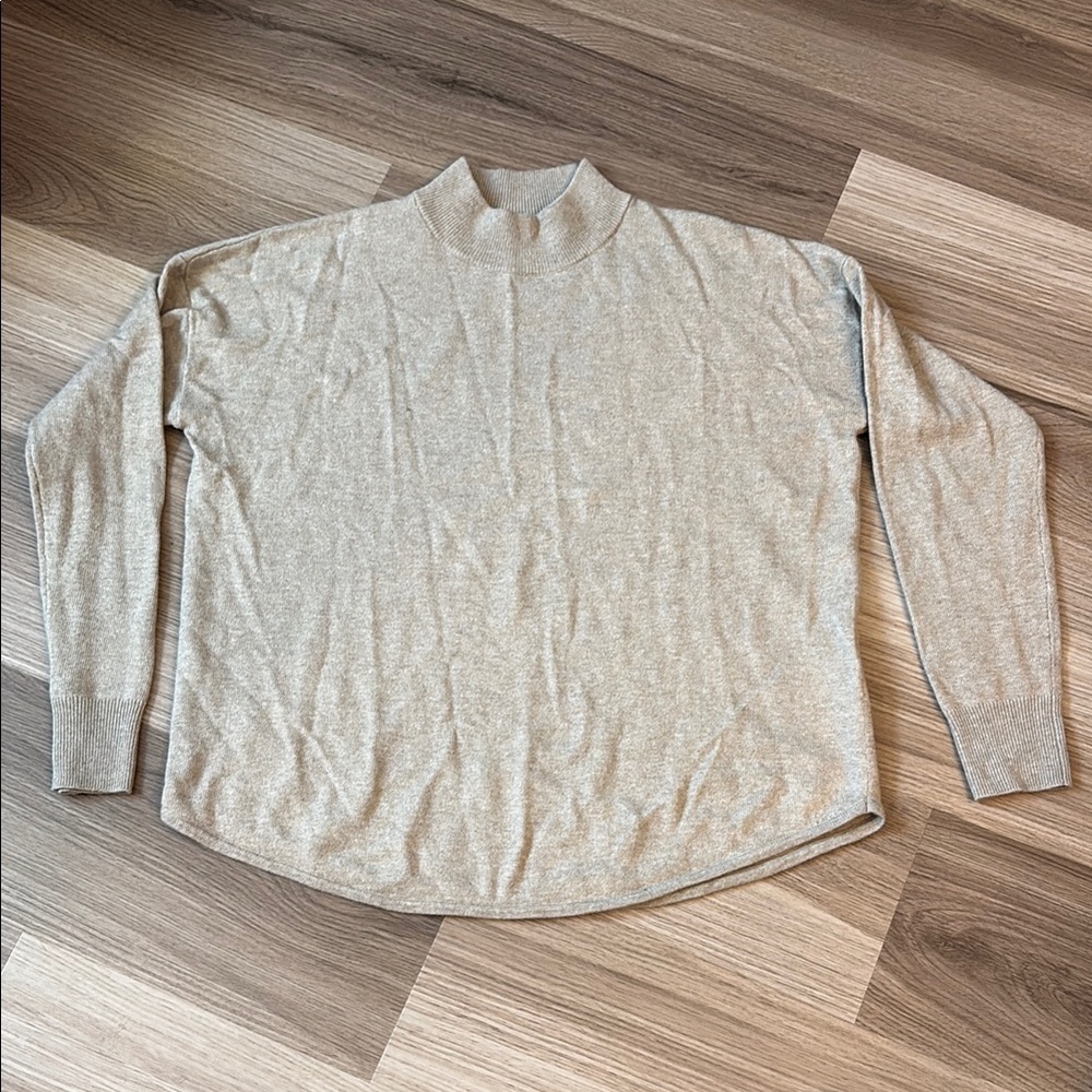 Madewell Wool Blend Mockneck Sweater small